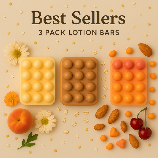 Best Sellers Variety Lotion Bar | 3 Pack