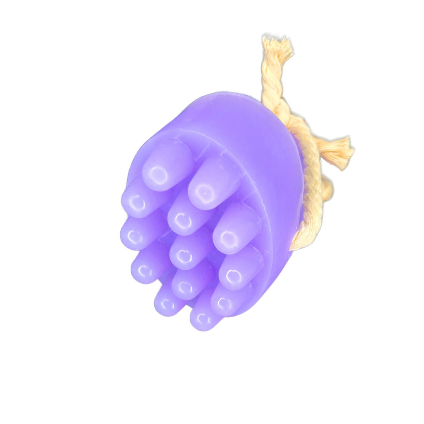 massage soap bar infused with lavender essential oil