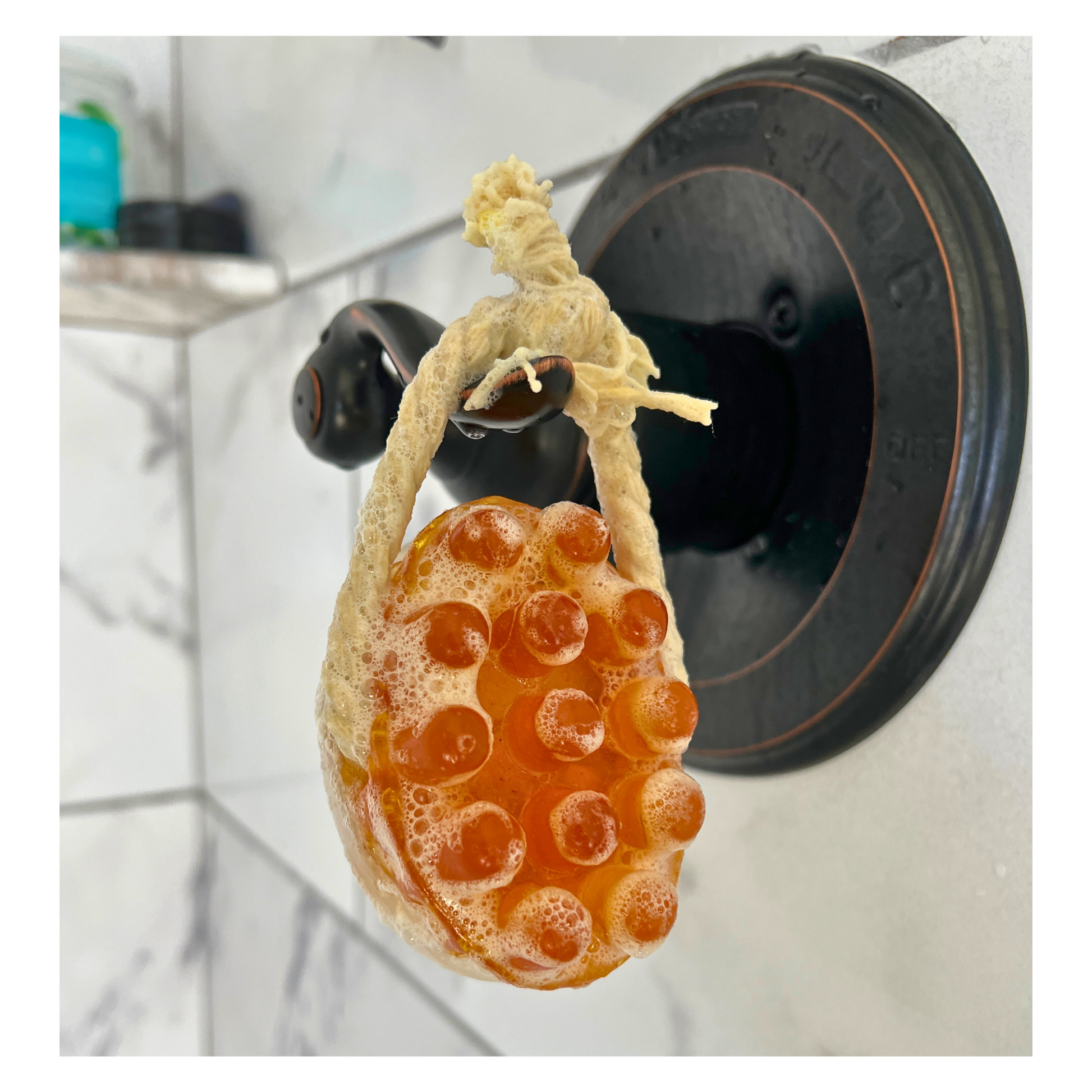 massage bar soap with turmeric & honey