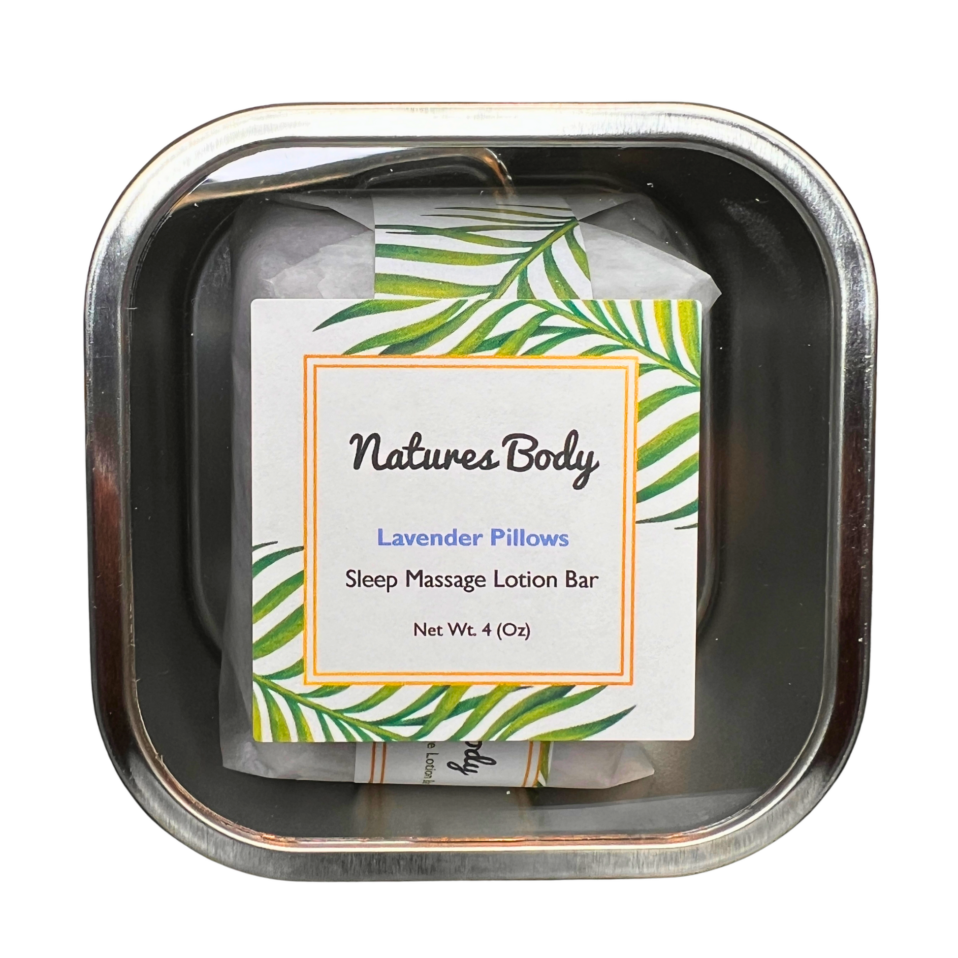 lotion bar with lavender essential oil