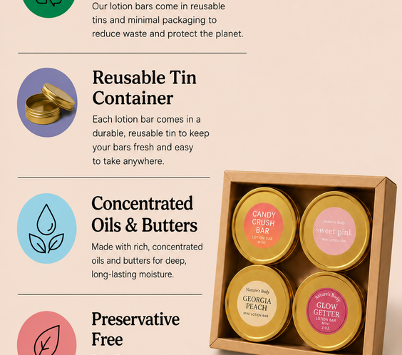 Best Sellers Bundle | 4 Moisturizing Lotion Bars