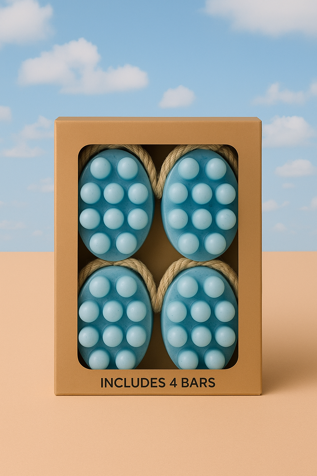 Baby Powder Hydrating Soap Bar | 4 Pack Bundle