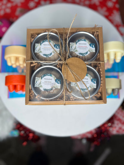 Christmas Body Butter Lotion Bar | Mini Sampler Set