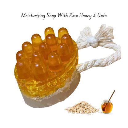 Honeycomb & Oats | Massage Bar Soap