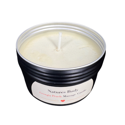 Relaxing massage candle for massage