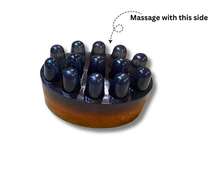 Black Soap Bar for shower massage